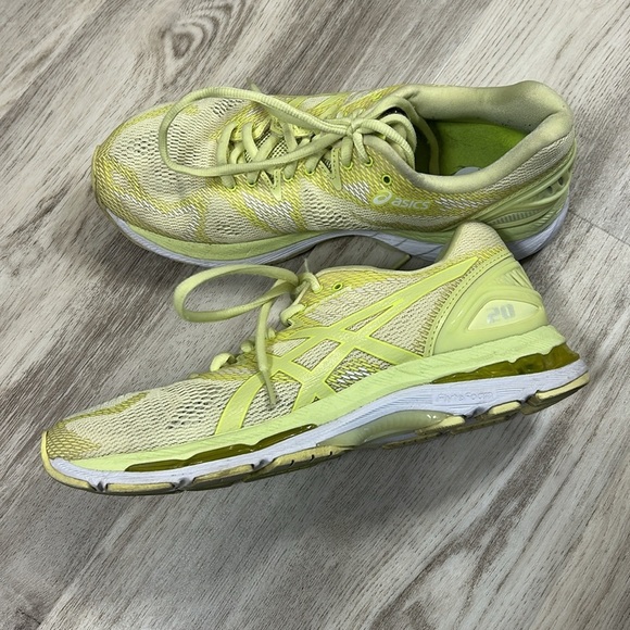 ASICS Women’s Gel-Nimbus 20 Limelight T850N Athletic Sneakers Running Shoes / 9 - Picture 3 of 8